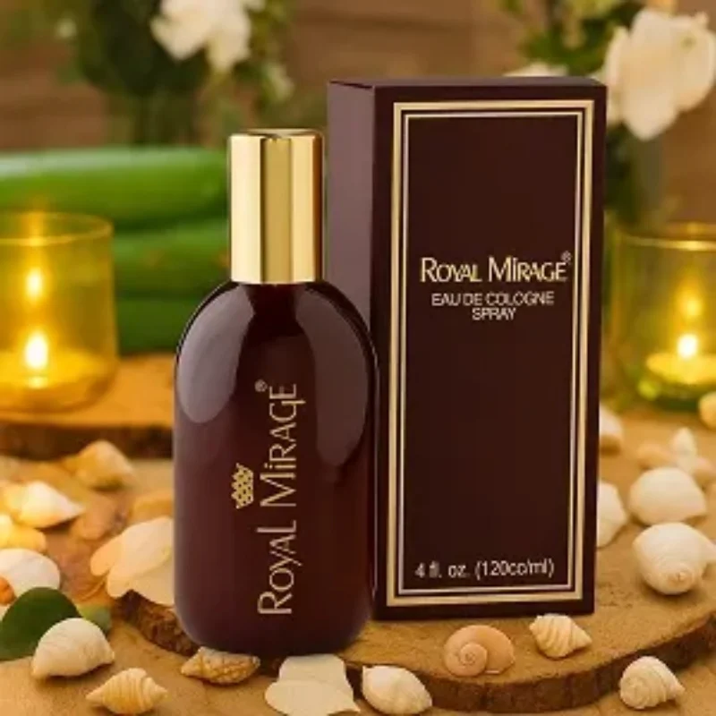 Royal Mirage Eau De Cologne Spray 120ml | Refreshing Long-Lasting Unisex Perfume - Image 3