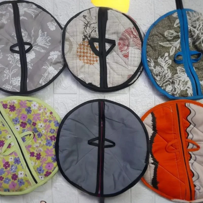 Roti Zipper Bag | Reusable Airtight & Insulated Storage Bag | Keeps Chapati Fresh, Soft & Warm | Random Design - Image 2