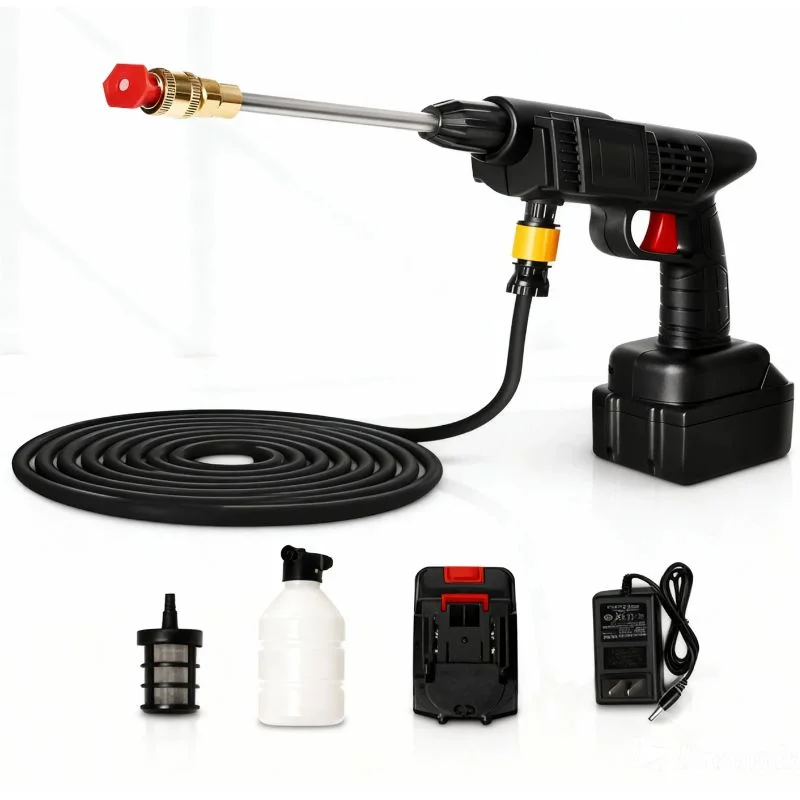 Automatic Cordless Car Wash Spray Gun 48Vf Pakistan | Wireless High Pressure Foam Jet Washer - Image 2
