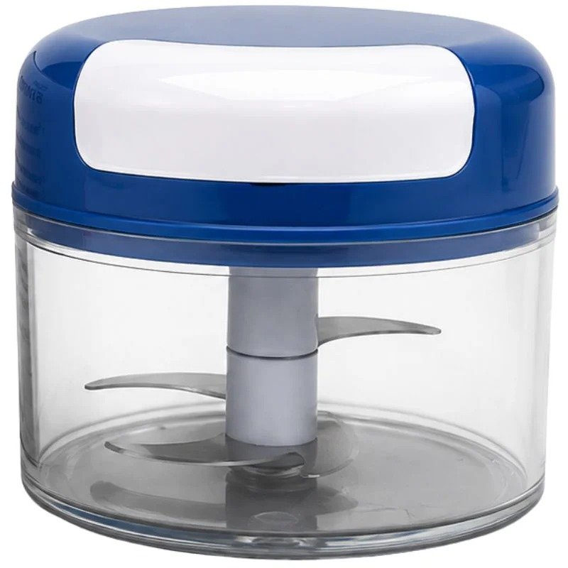 Manual Mini Hand Pull Food Chopper | Spin Cutter Vegetable & Fruit Chopper | Food Processor for Onion, Garlic, Salad & Kitchen Use - Image 3
