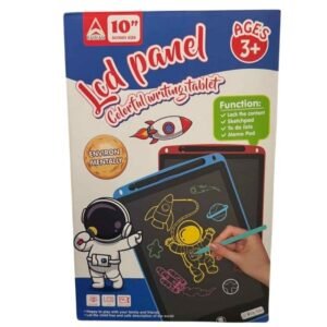 10-Inch Multi-Color LCD Writing Tablet | Premium Quality | Reusable Drawing & Note-Taking Tool for Kids | Random Colors