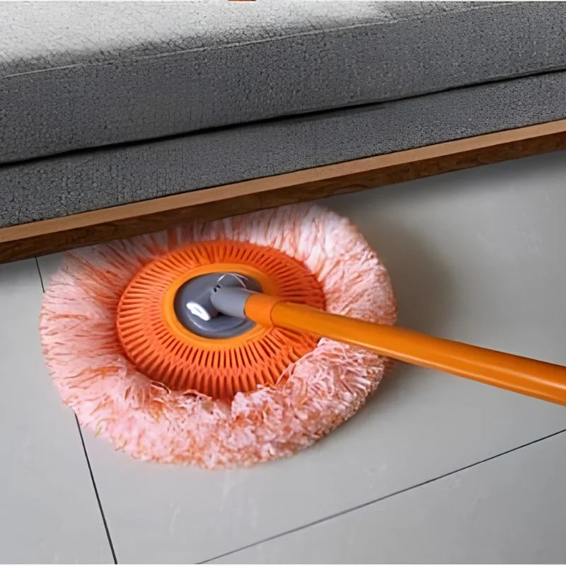 Sunflower Shape Cleaning Mop | 360° Rotating Extendable Microfiber | For Walls, Floors, Bathroom, Windows & Car Cleaning - Image 3